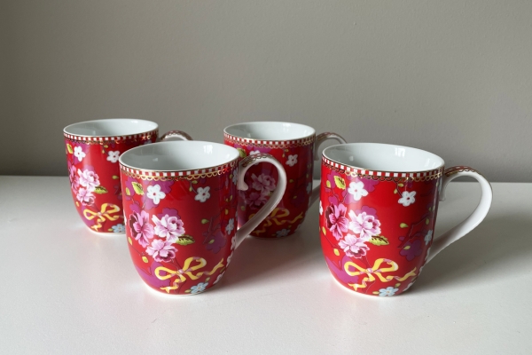 4 Koffiemokjes van Studio Pip