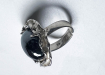 835 zilver ring bloem onyx4