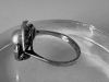 Art deco ring Parel N+O3