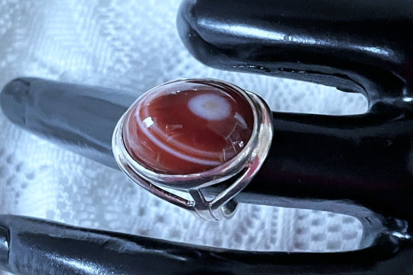 Vintage Zilveren Ring, Zilversmid  E.J. Brinkert 