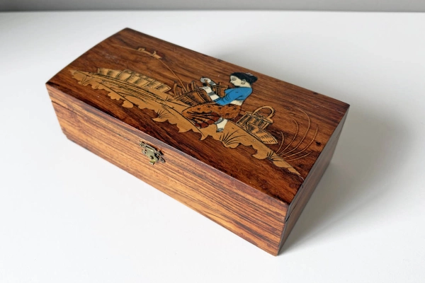 Mooi Houten Kistje (India, Mysore)