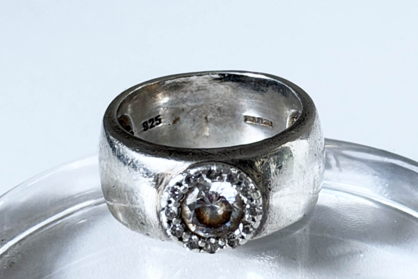 Zinzi, Zilveren Ring Maat 14.5