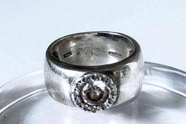 Zinzi, Zilveren Ring Maat 14.5