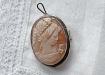 camee broche hanger zilver1