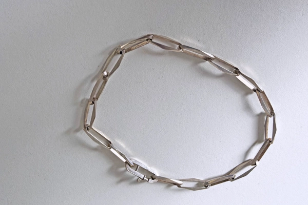 Hollands Zilveren "Closed For Ever" Armband