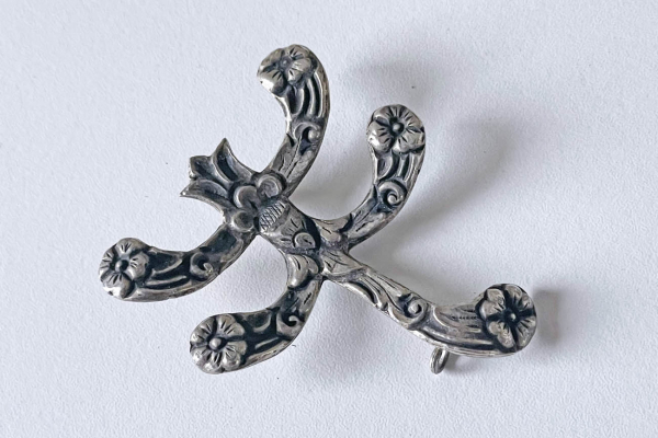 Djokja Zilveren Broche "Libelle" 