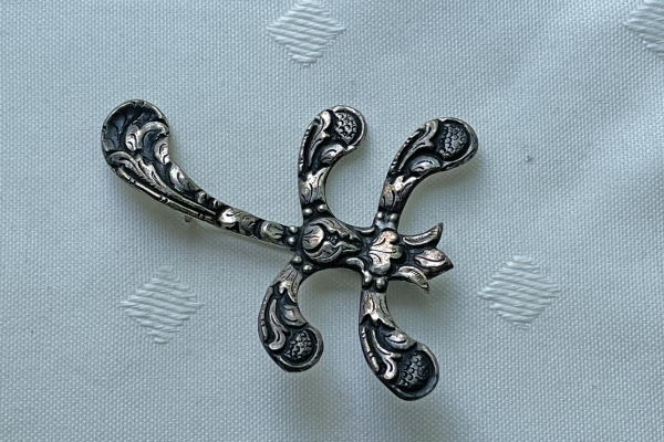 Djokja Zilveren Broche "Libelle" 