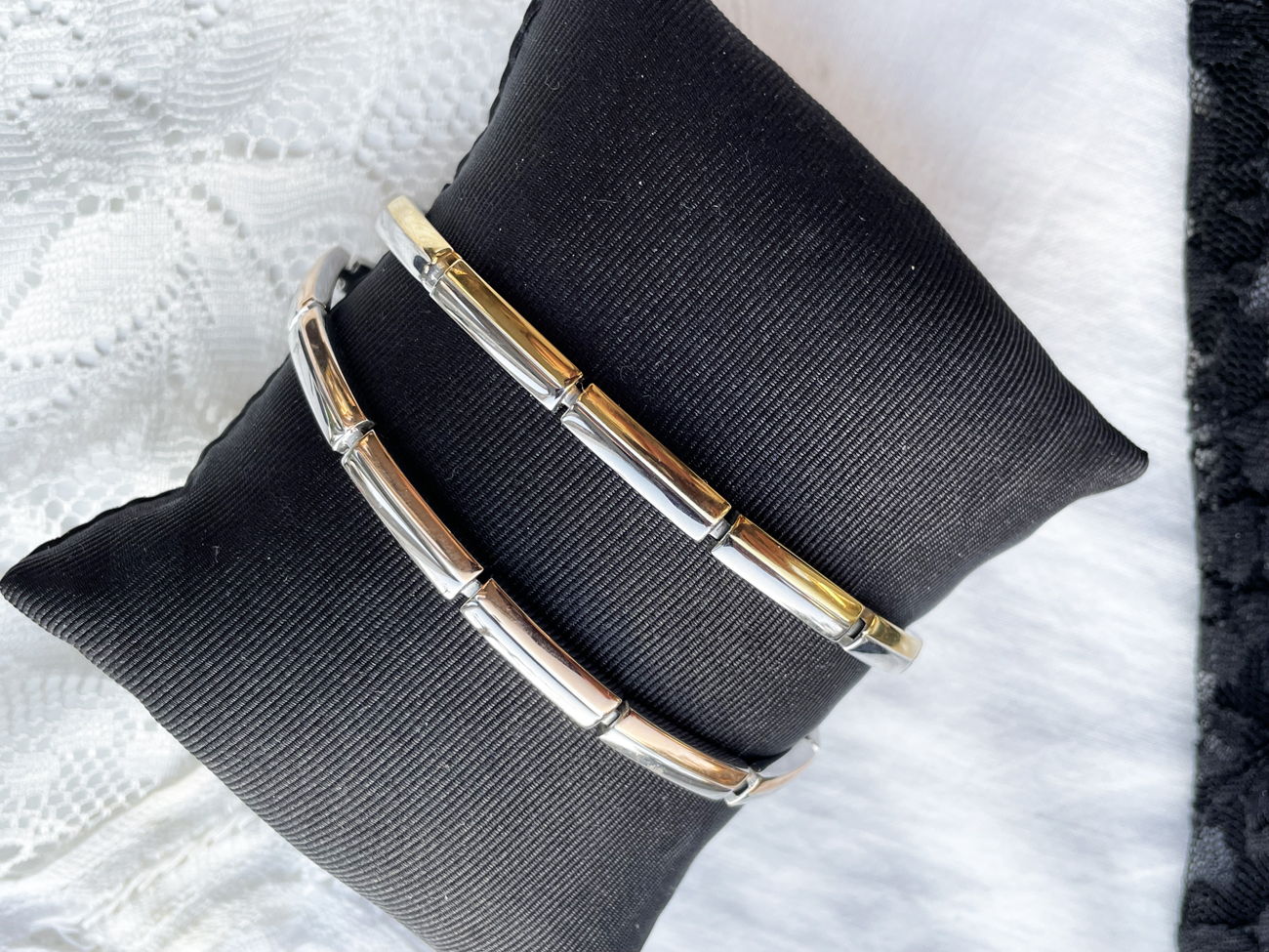 duo colour armbanden steel1