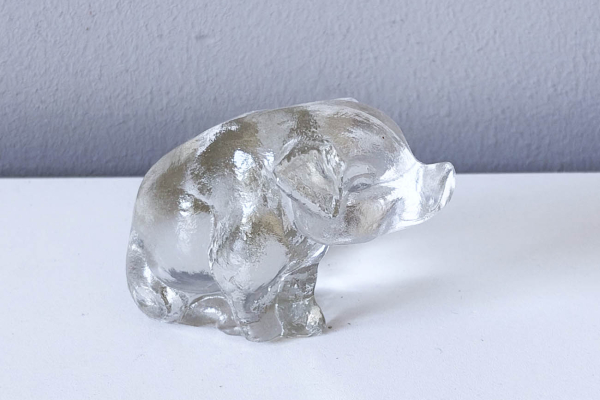Persglazen Varkentje van Goebel 1979