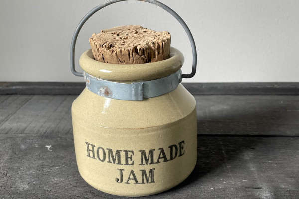 Moira Pottery, England, Home Made Jam Pot 