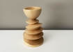 houten kandelaar G2