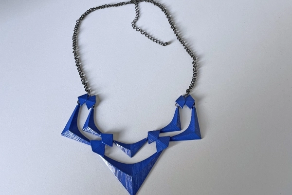 Statement Blauwe Ketting