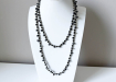 ketting zwart klein zilver2