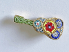 millefiora gitaar broche1