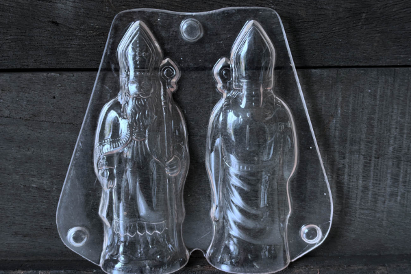 Chocolademal van Polycarbonaat, Sinterklaas met Staf