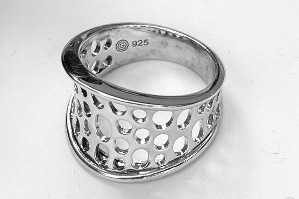 Zilveren 925, Ring "Charlotte" 