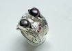 ring paarse parelsRing2