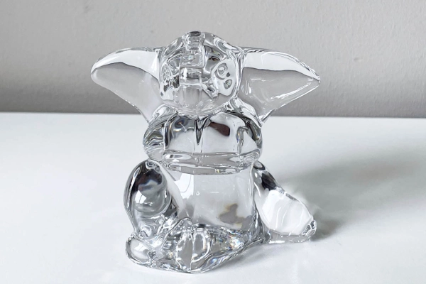 Sculpuur Zittende Olifant,  Kristal van Villeroy & Boch