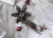 vintage broche bloem a2