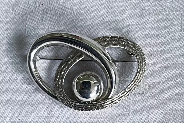 Vintage Zilveren (925) Broche , Moser&Pfeil