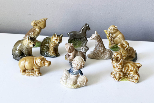 Wade, England, 11 Beeldjes voor Letterbak