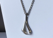z.ketting druppelvormig hanger1
