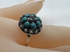 zilver ring knoopjes turkoois2