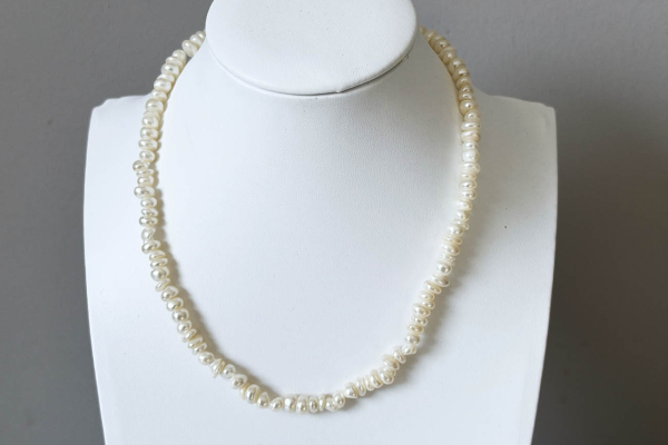 Vintage Zoetwater Parelketting