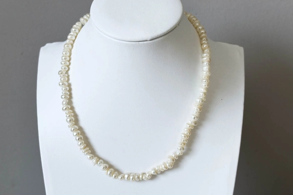 Vintage Zoetwater Parelketting